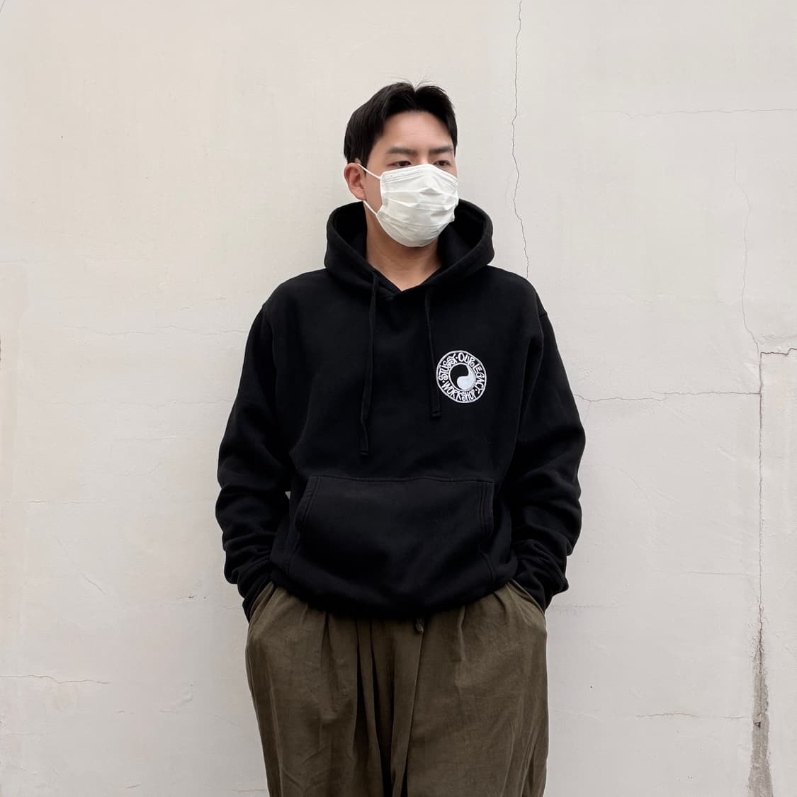 L)스투시 X 아워레가시 피그먼트 후드티 상품이미지2