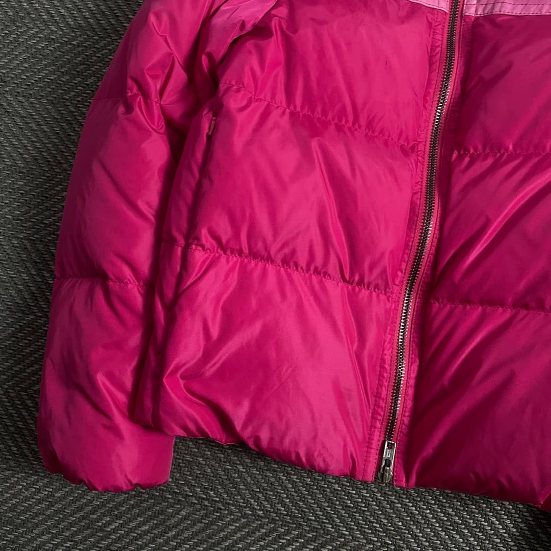 코치 우먼스 다운 푸퍼 크롭 패딩 핑크o 3931 상품이미지3