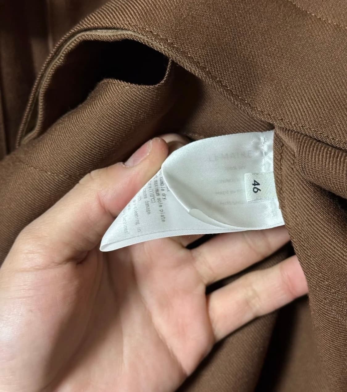 르메르 울 개버딘 자켓  상품이미지5