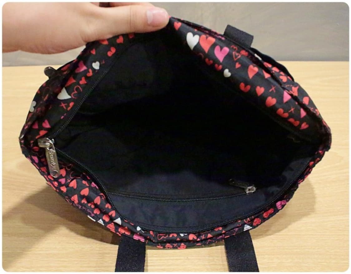 레스포삭 러브인러브 하트 토트백 상품이미지7