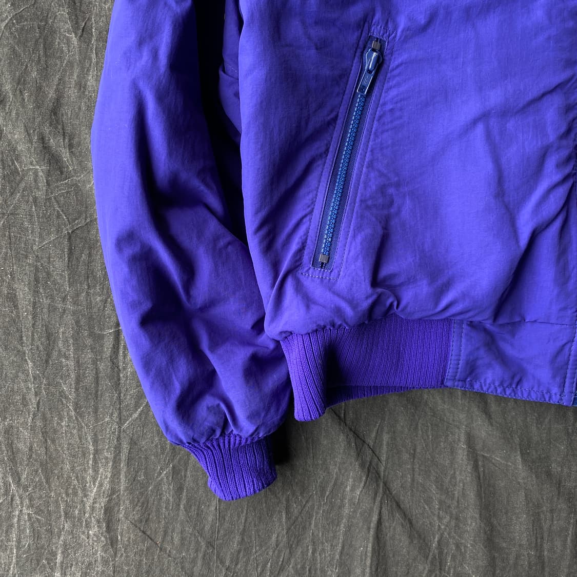 80s purple Eddie Bauer warm-up 상품이미지3