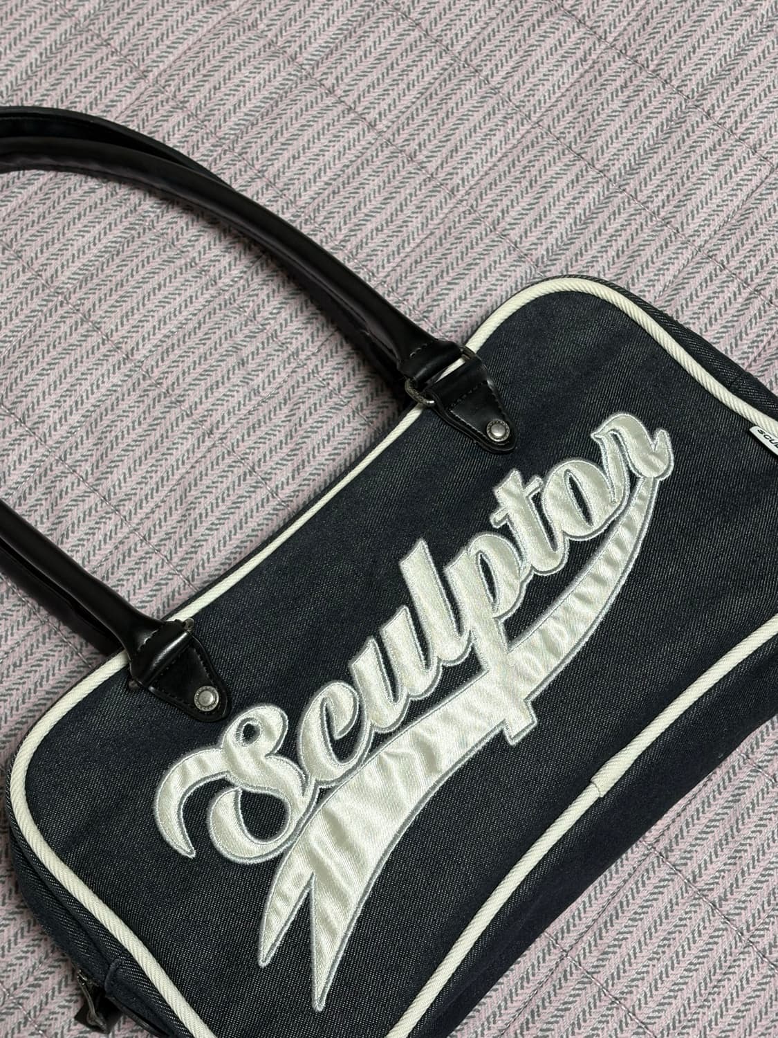 스컬프터 데님 숄더백 가방 상품이미지1