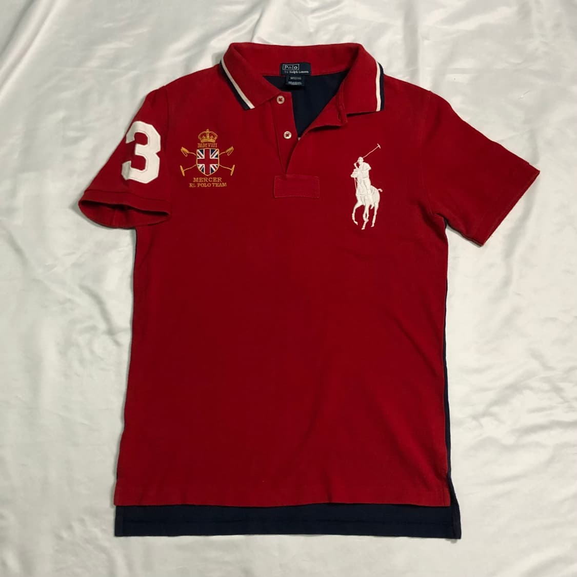 폴로 랄프로렌 머서 폴로 팀 빅포니 카라티 상품이미지2