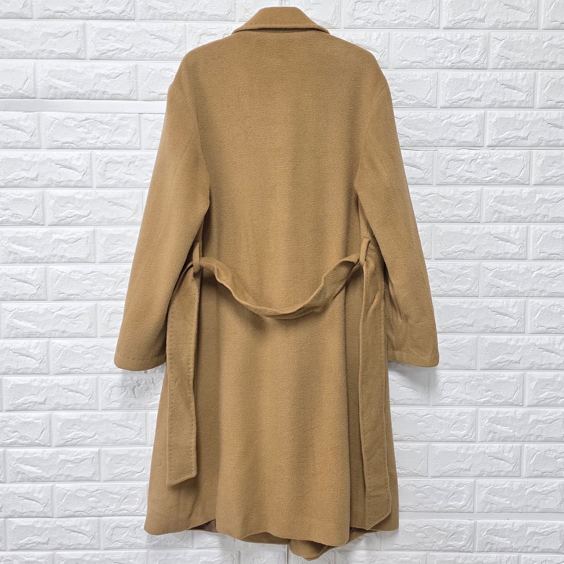 택포) 한섬 마인 MINE 여성 캐멜 코트M  상품이미지4