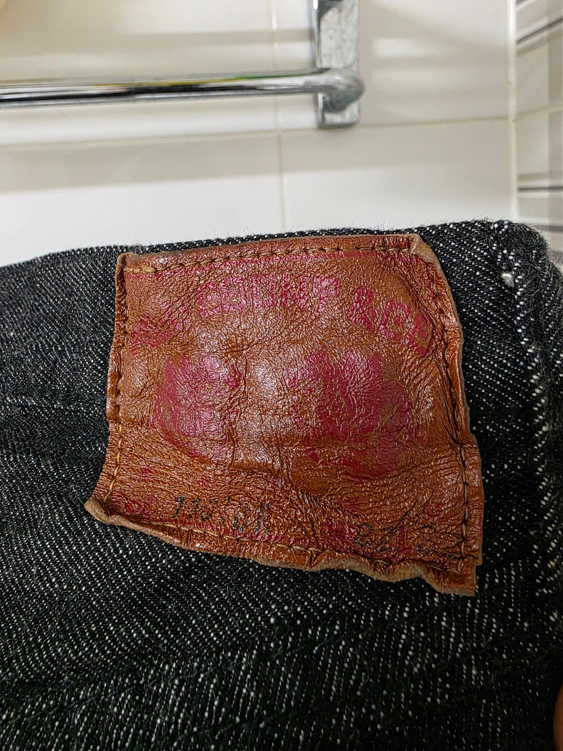 풀카운트 데님 팬츠 1101 BK 32사이즈 상품이미지2