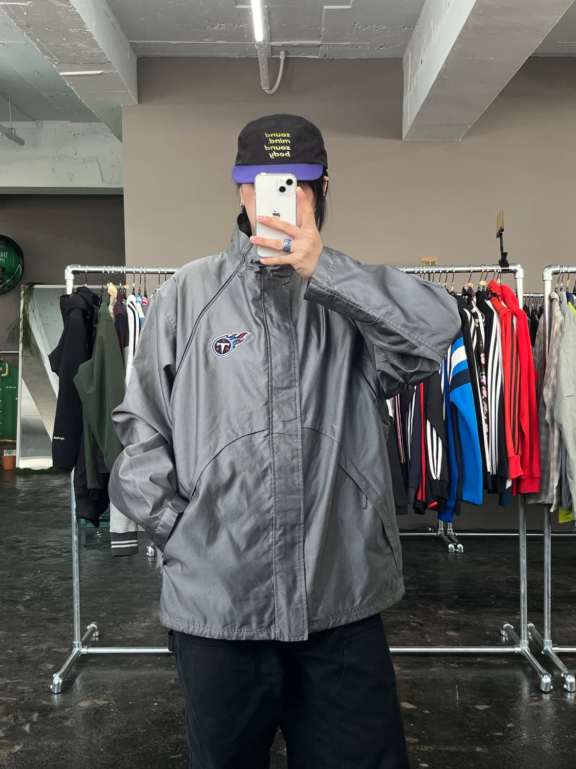 NFLxReebok 바람막이 자켓 상품이미지4