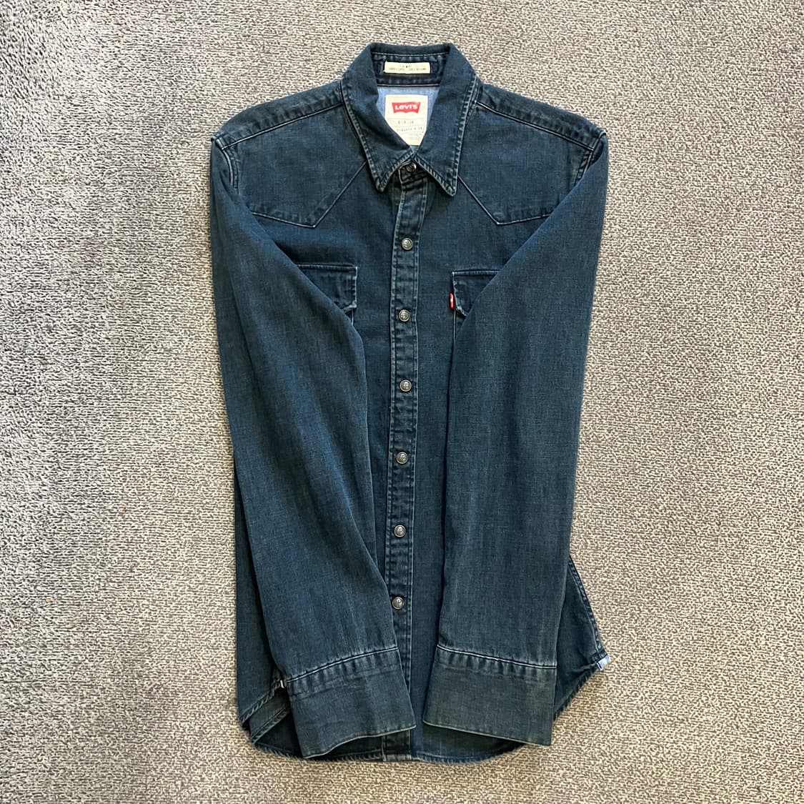 262 리바이스 웨스턴 데님 셔츠 상품이미지7