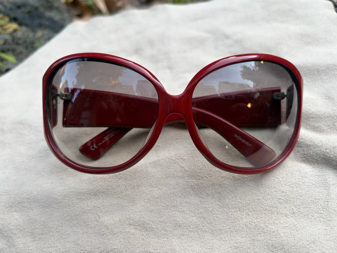 입생로랑 오버싸이즈 빈티지 선그라스 신품  상품이미지5