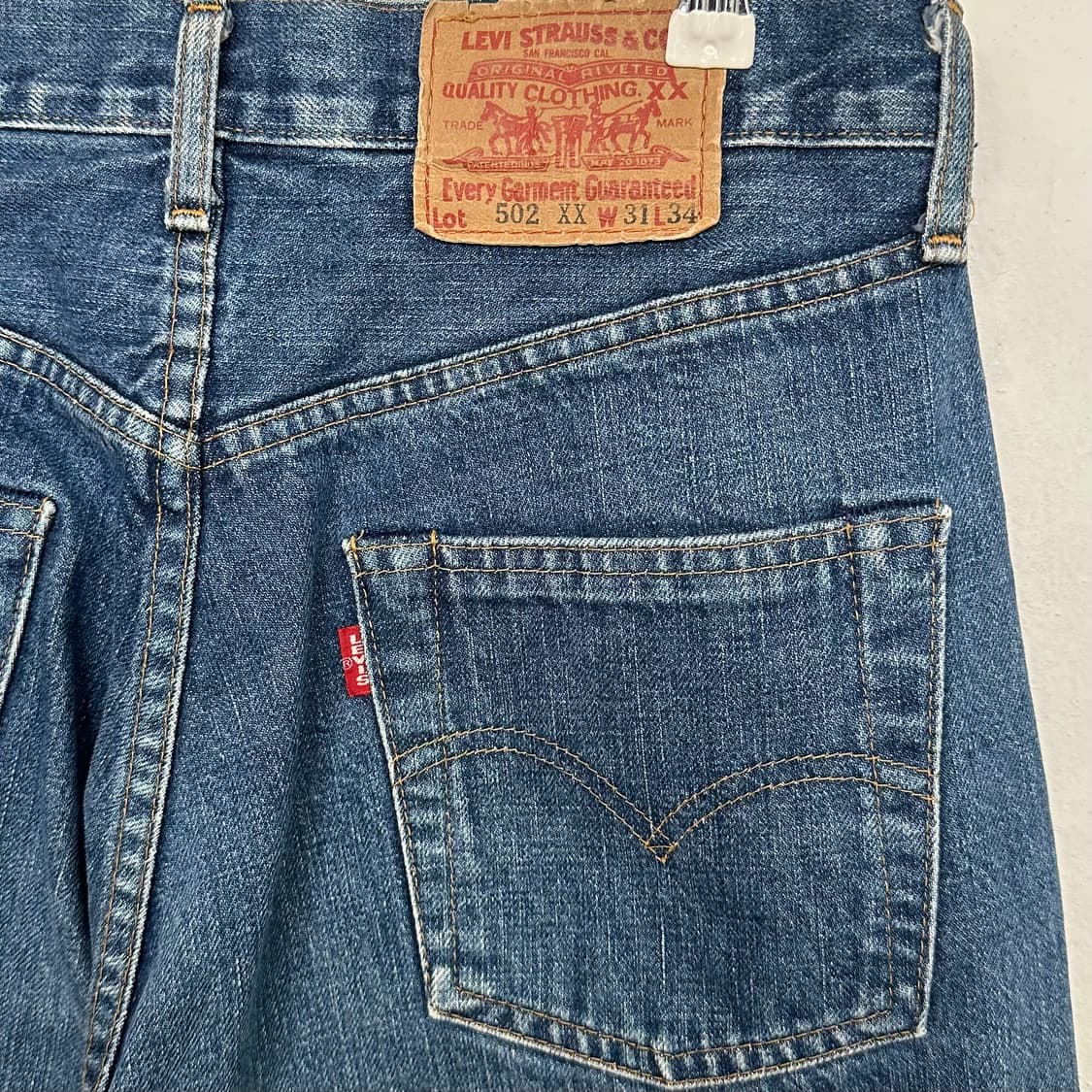 90’s 리바이스 재팬 빅E 502XX 셀비지 상품이미지7
