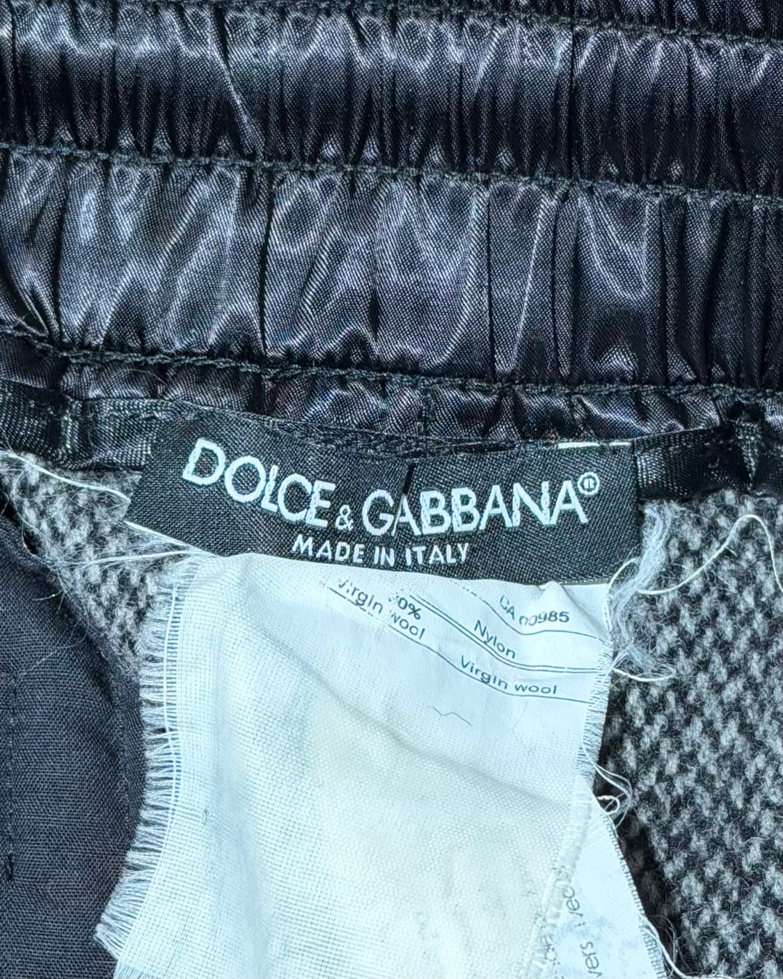 돌체앤가바나 맨즈컬렉션 그레이 트위드 드로스트링 쇼츠 상품이미지7