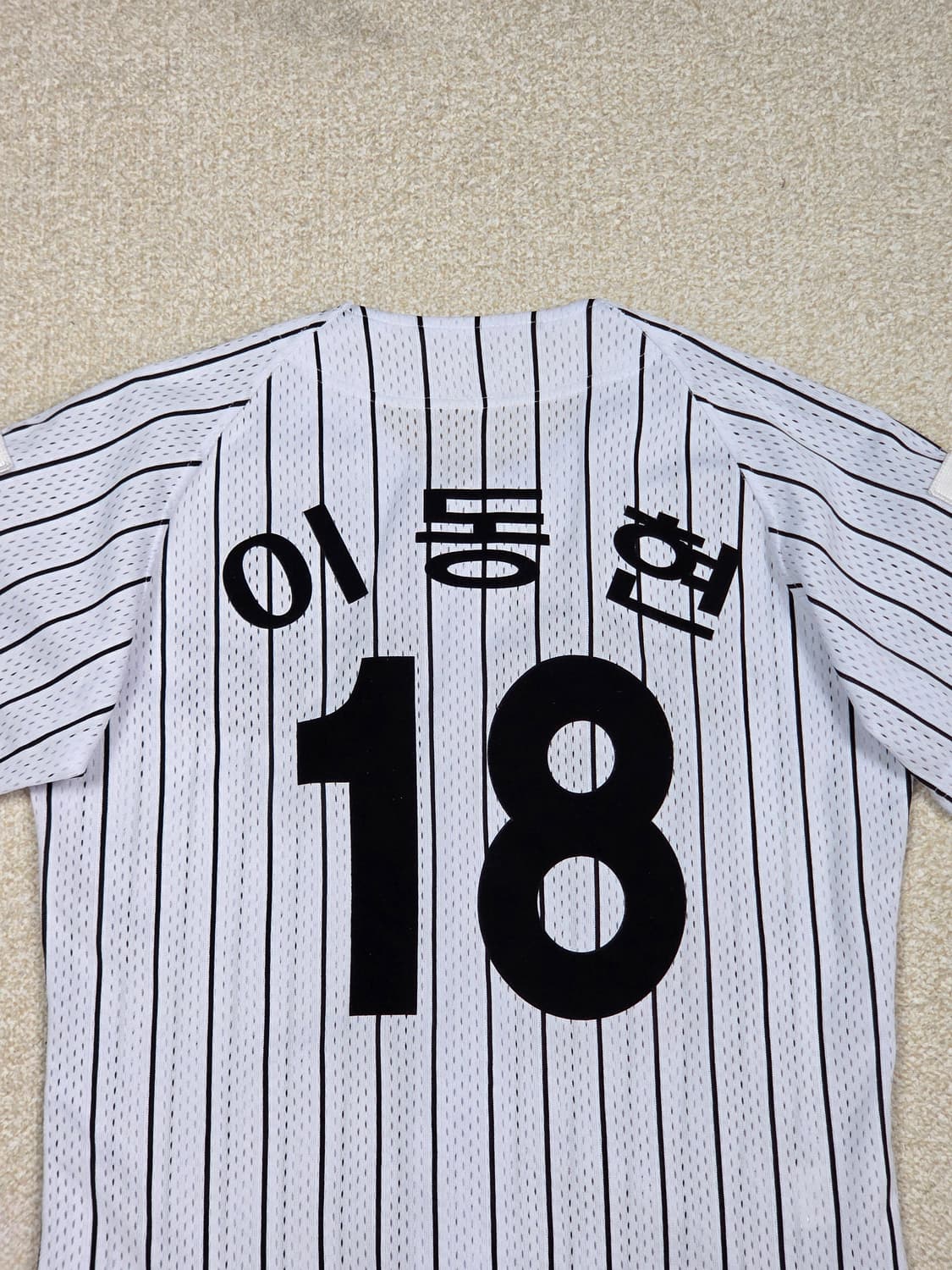 [LG 트윈스] 홈 스트라이프 이동현 마킹 유니폼 | S00156 상품이미지6