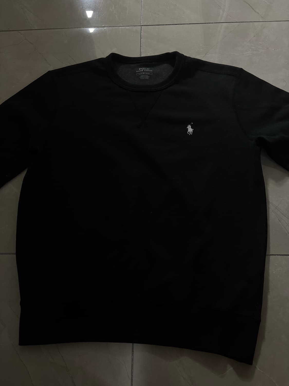 폴로 검정 맨투맨  상품이미지1