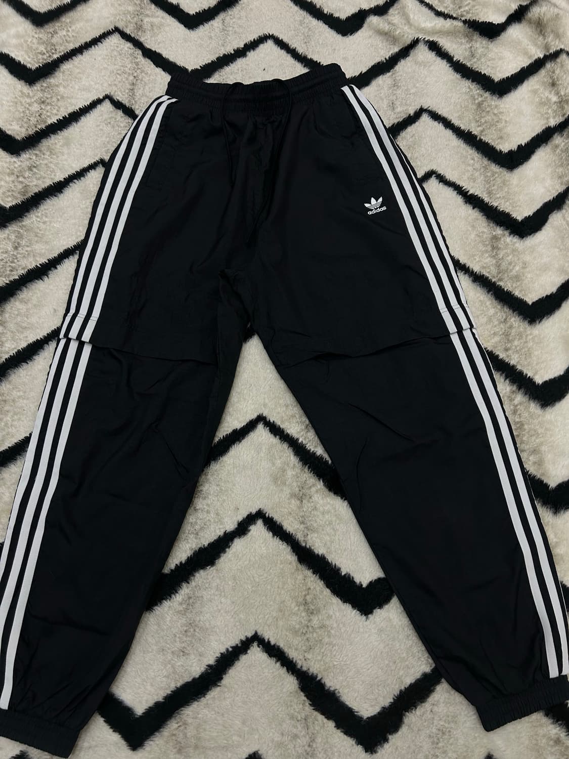 [S]아디다스 자포나 우븐 조거 팬츠/블랙 상품이미지3