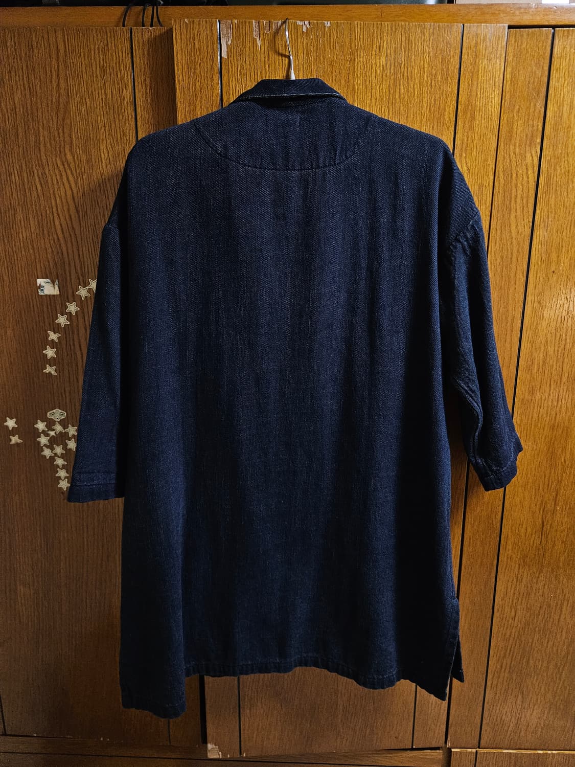 ISSEY MIYAKE 이세이미야케 플랜테이션 인디고 다이 데님 코트 상품이미지3