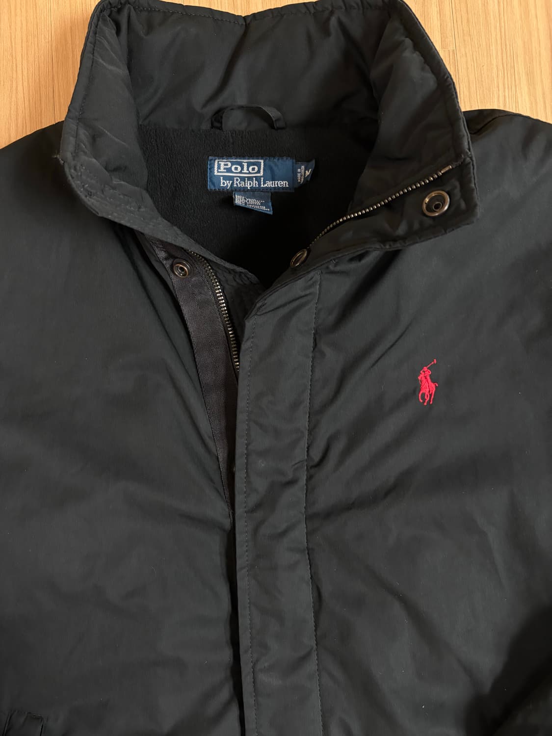 폴로 랄프로렌 누빔 자켓 블랙 상품이미지3