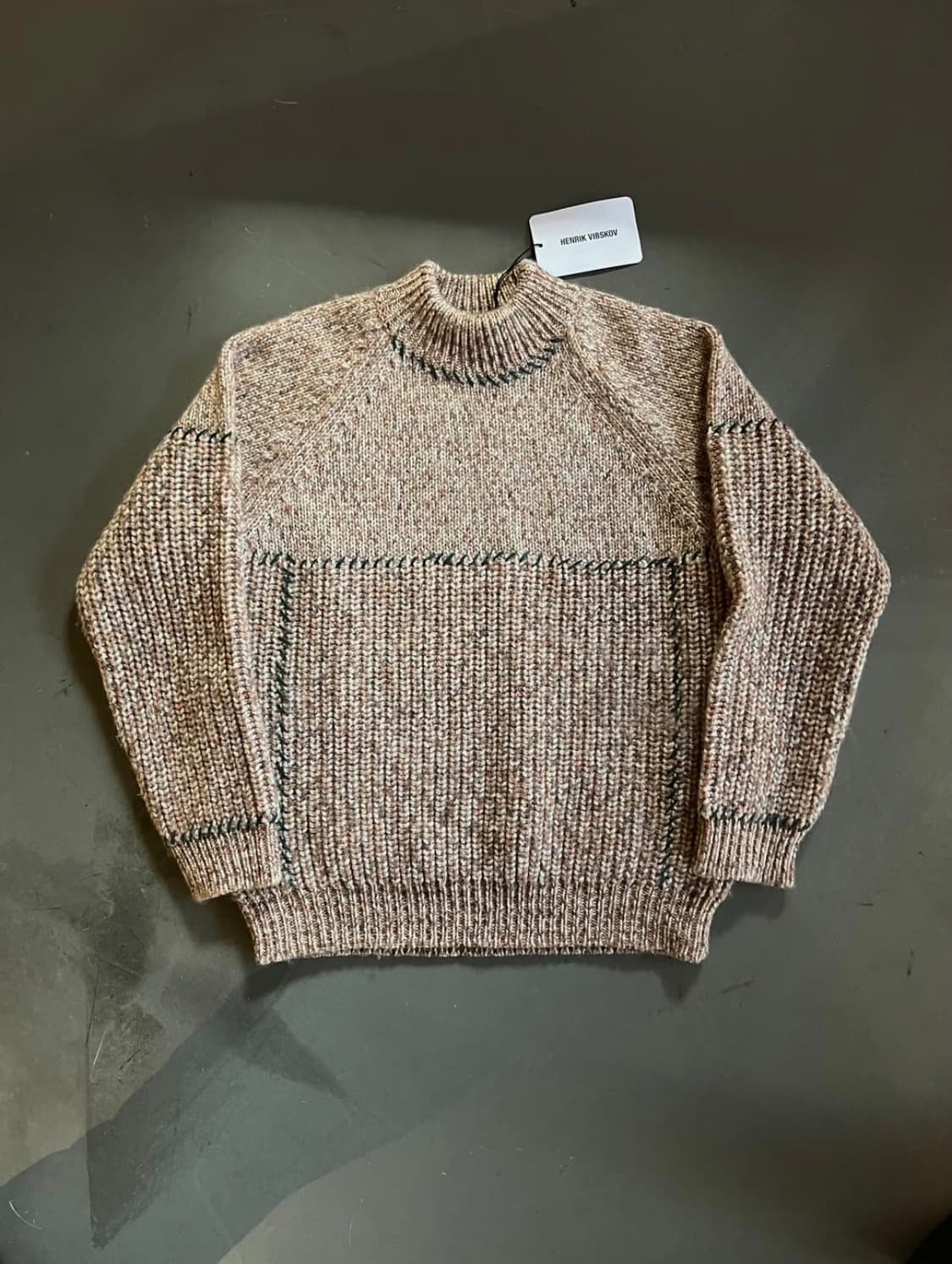 헨릭 빕스코브 컬렉션라인 모크넥 니트 M 상품이미지1