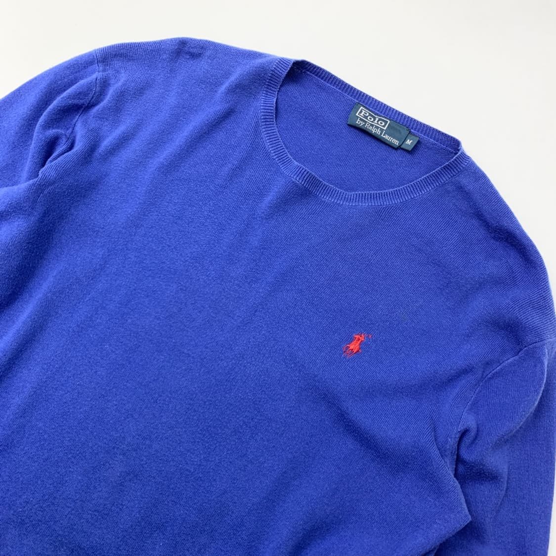 [M/정품] 폴로 랄프로렌 니트 블루 L1-0018 상품이미지4