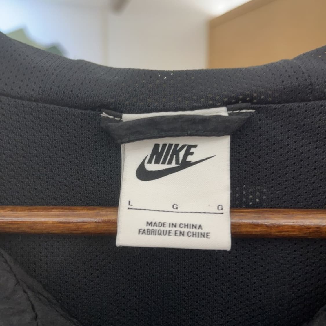 나이키 올드스쿨 레트로 빅스우시 배색 바람막이 자켓 L C08621 상품이미지5