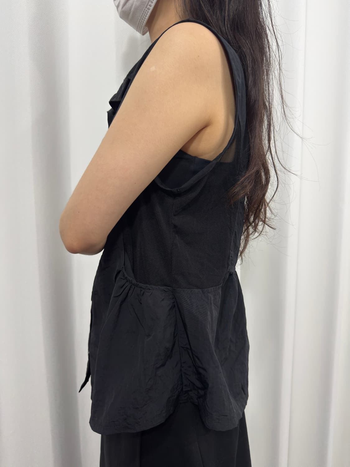 mesh detail vest 상품이미지3