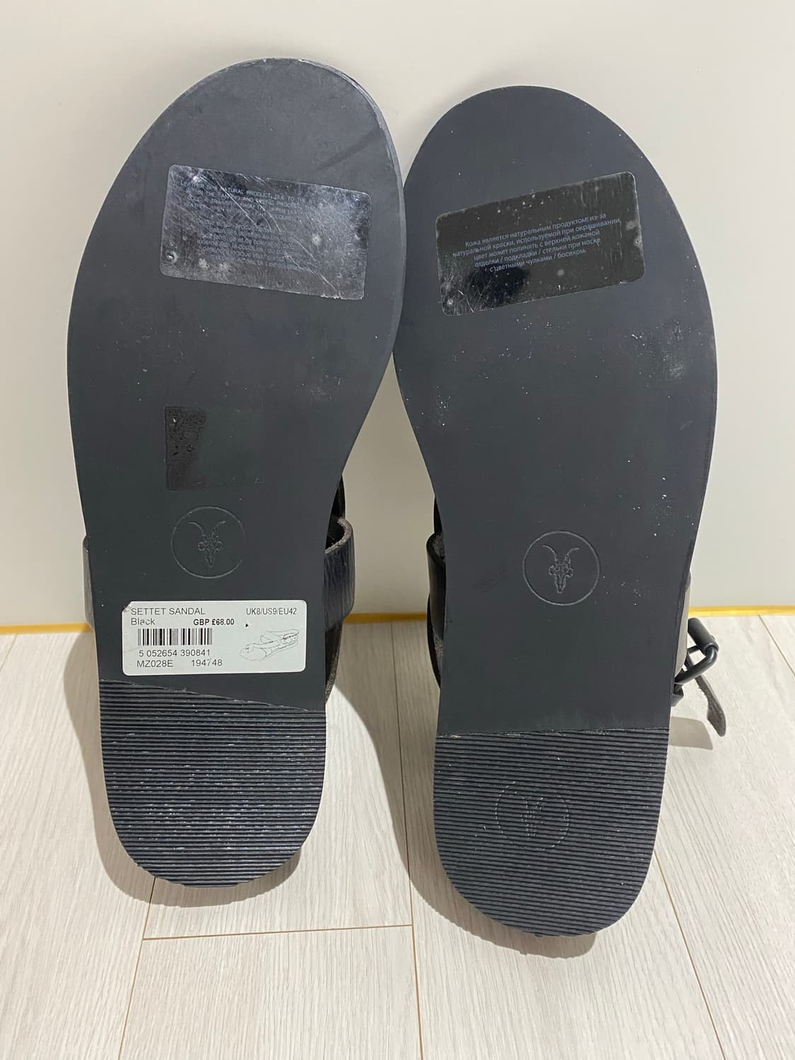 올세인츠 가죽 샌들 42 새상품 상품이미지3