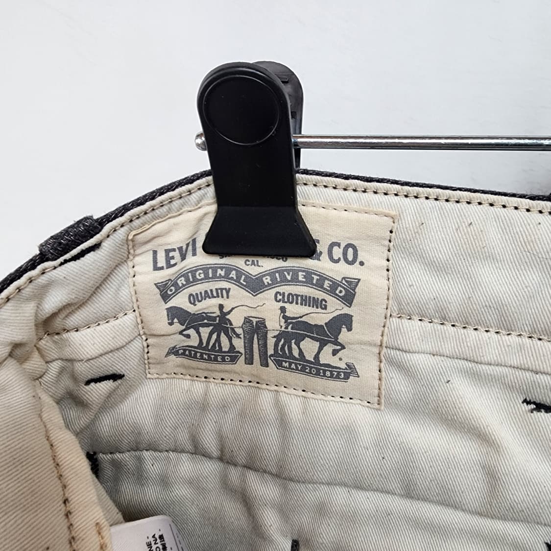 리바이스 차콜 데님 조거 팬츠 상품이미지5