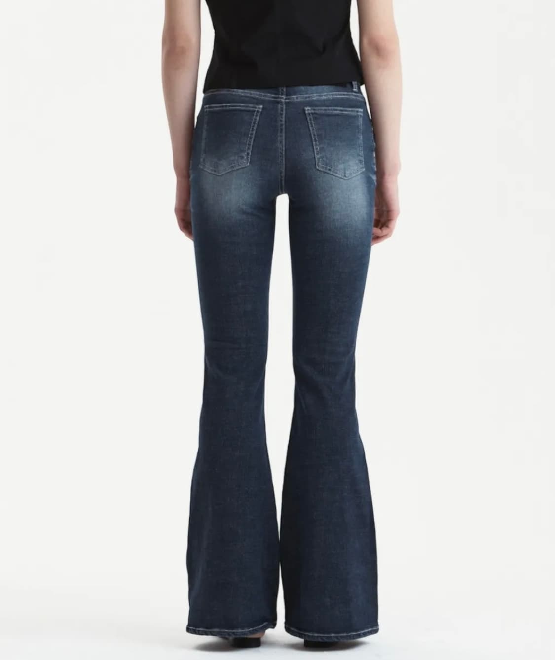 시너진 102 CAT WASHING MID-RISE JEANS DEEP 상품이미지2