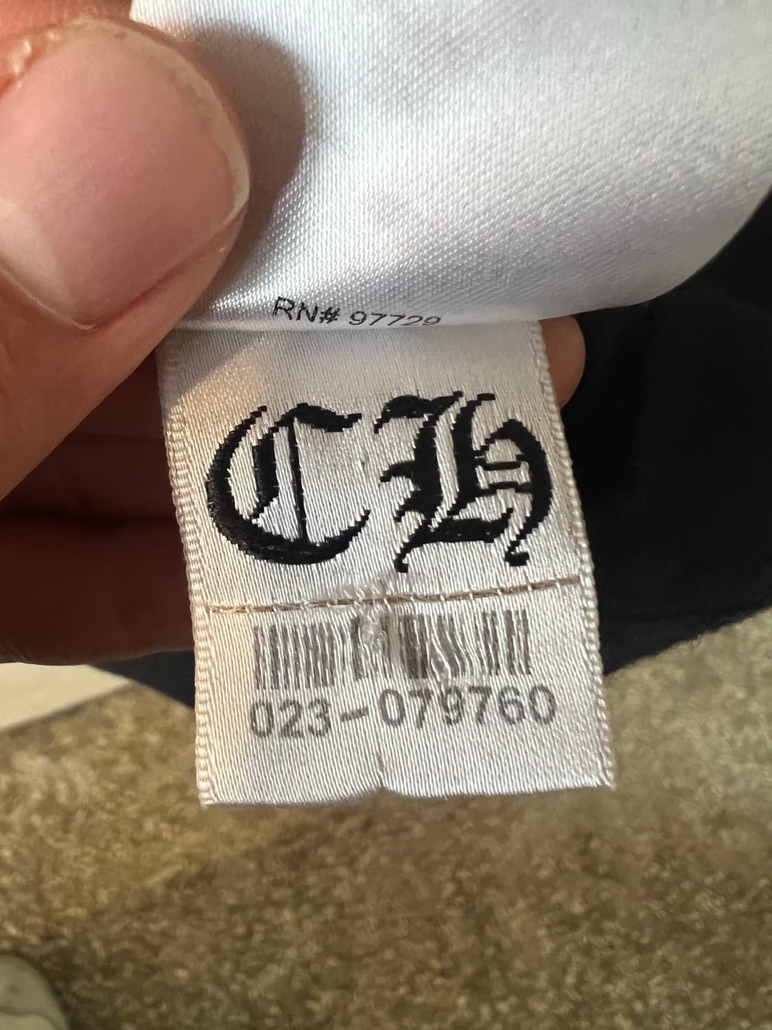 [L] 크롬하츠 LA한정 플로랄 홀스슈 롱슬리브 상품이미지8