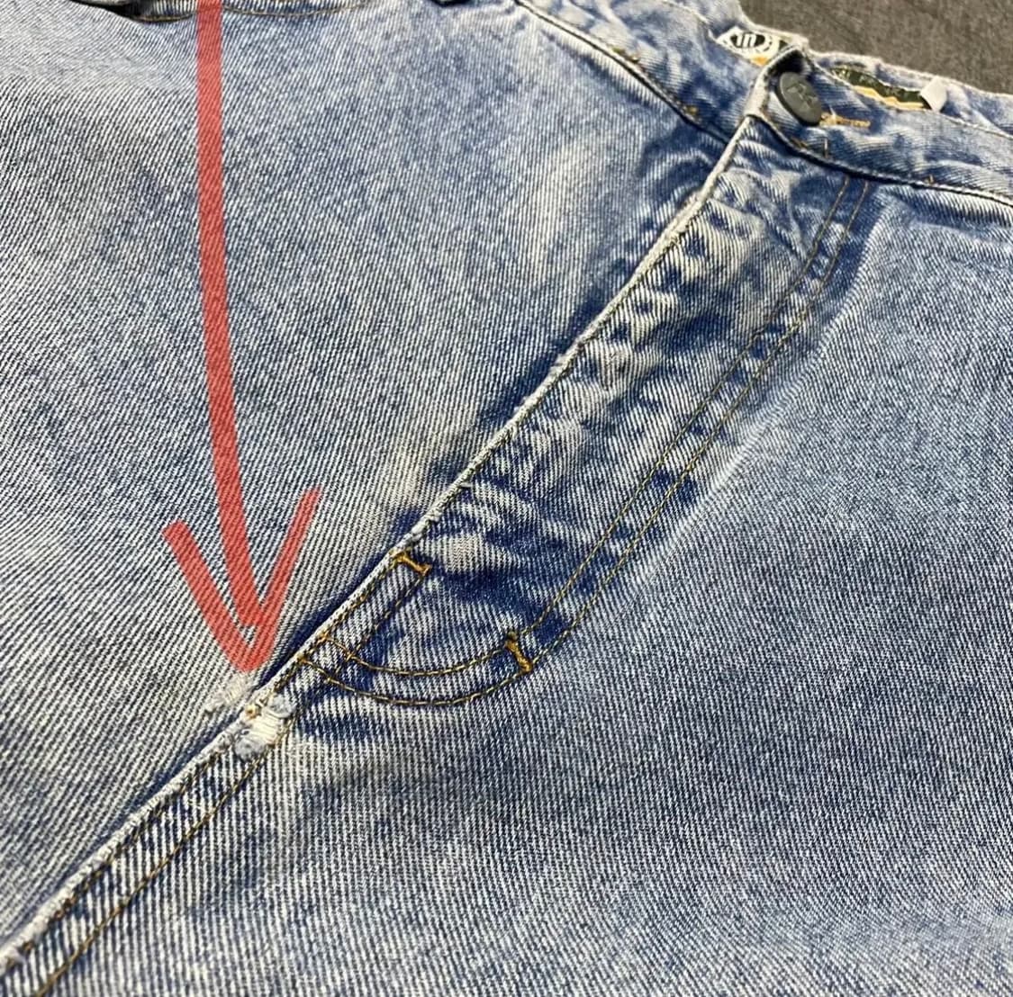 MECCA USA Denim Pants Sz 42 상품이미지9