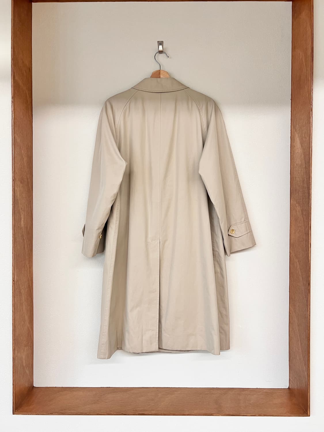 빈티지 버버리 코튼 싱글 트렌치 코트 상품이미지6