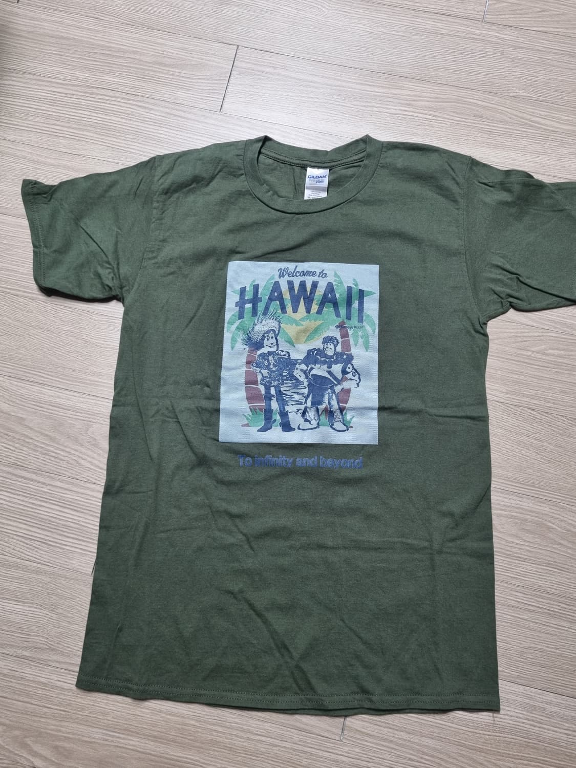 디즈니 토이스토리 하와이 반팔 상품이미지2