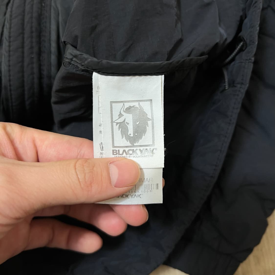 블랙야크 라이트 구스다운 경량패딩 L/100  상품이미지6