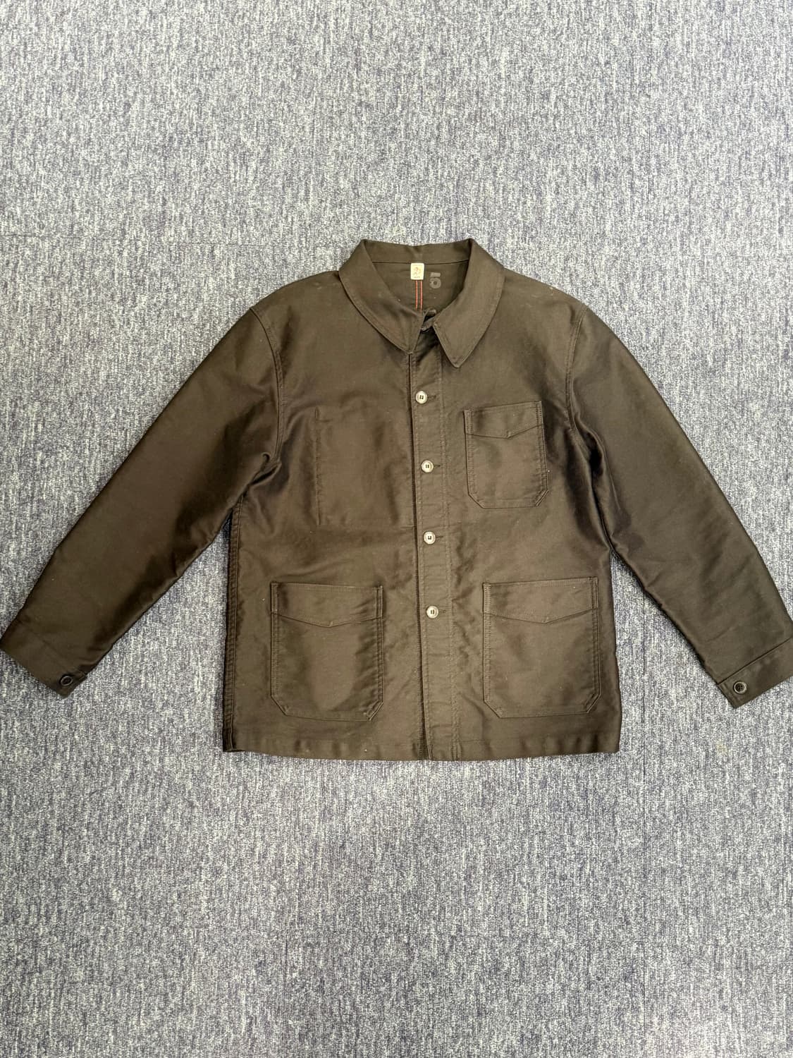 르 트루바이유 갈리스 몰스킨 프렌치워크 자켓 5사이즈  상품이미지1