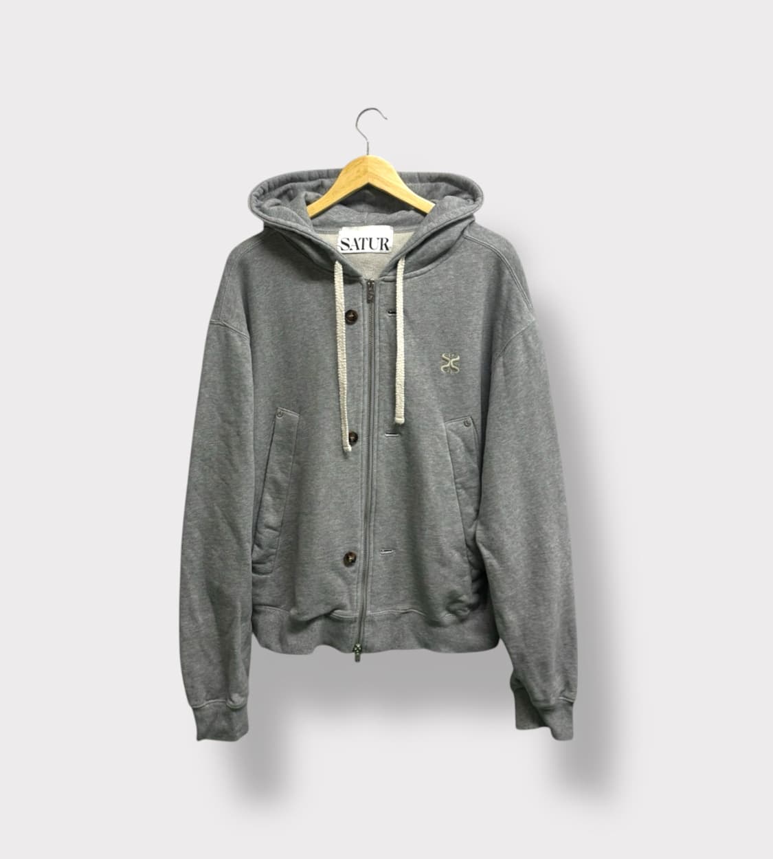세터 Satur 테오 코튼 후드집업 XL  상품이미지6
