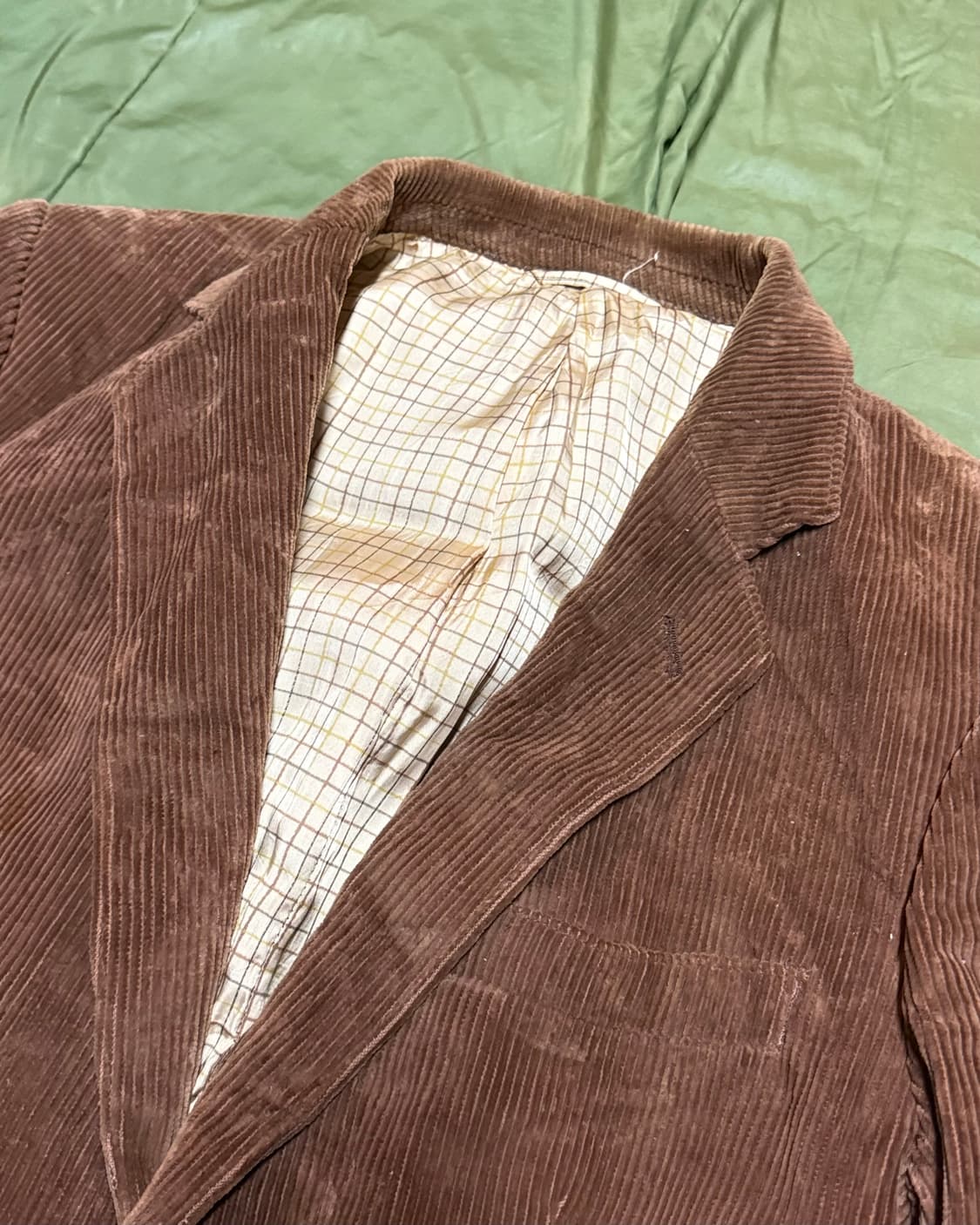 루마니아 엘보우 패치드 코듀로이 자켓 40R 상품이미지2