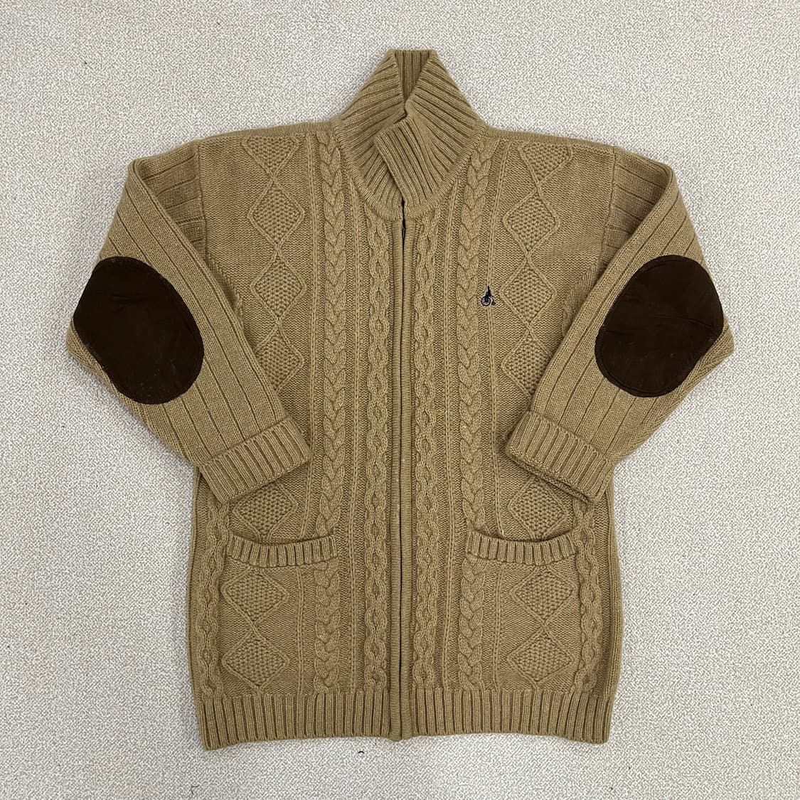 95 빈폴 케이블 니트 집업 가디건 0220M 상품이미지1