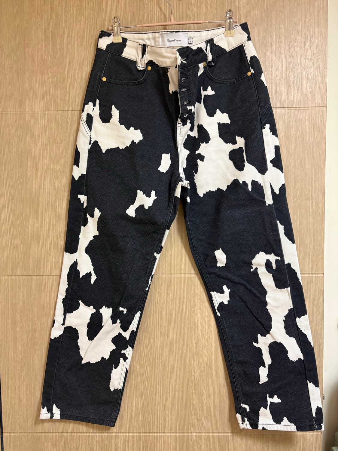 하우스오브써니 카우프린트 팬츠 상품이미지5