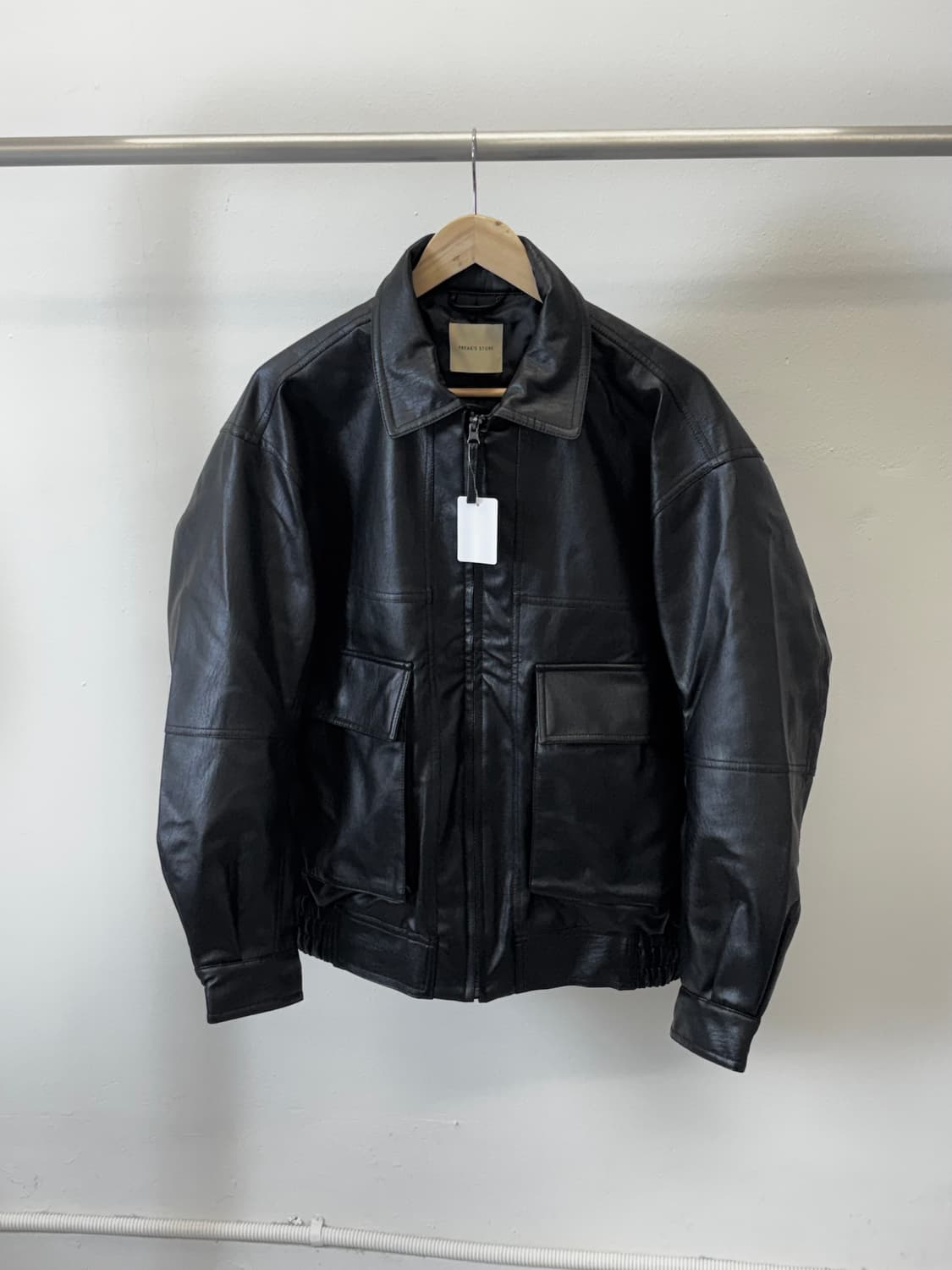 프릭스스토어 레더 가죽 자켓 상품이미지1