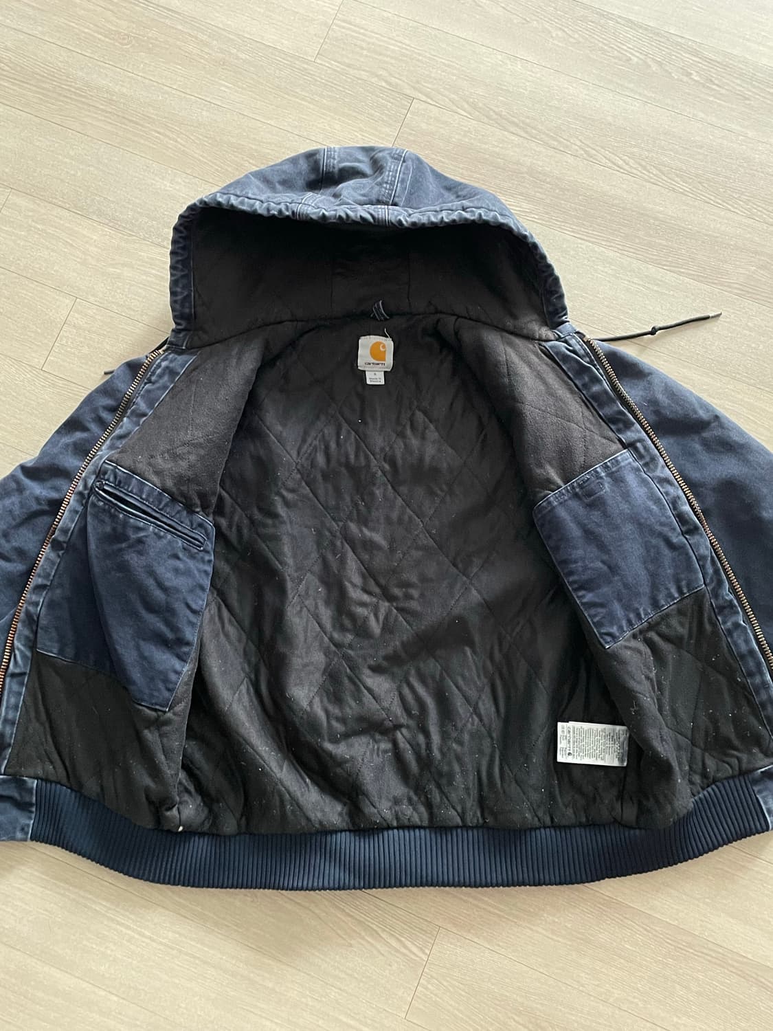 칼하트 j130 MDT 미드나잇 액티브 자켓 샌드스톤 상품이미지10