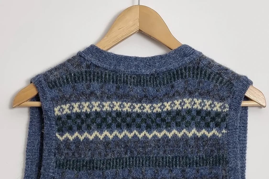 DOBER GATE 레트로 울 베스트 상품이미지6