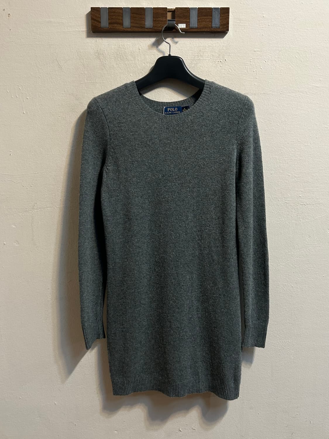 폴로 랄프로렌 엘보 패치 울 니트 드레스 상품이미지1