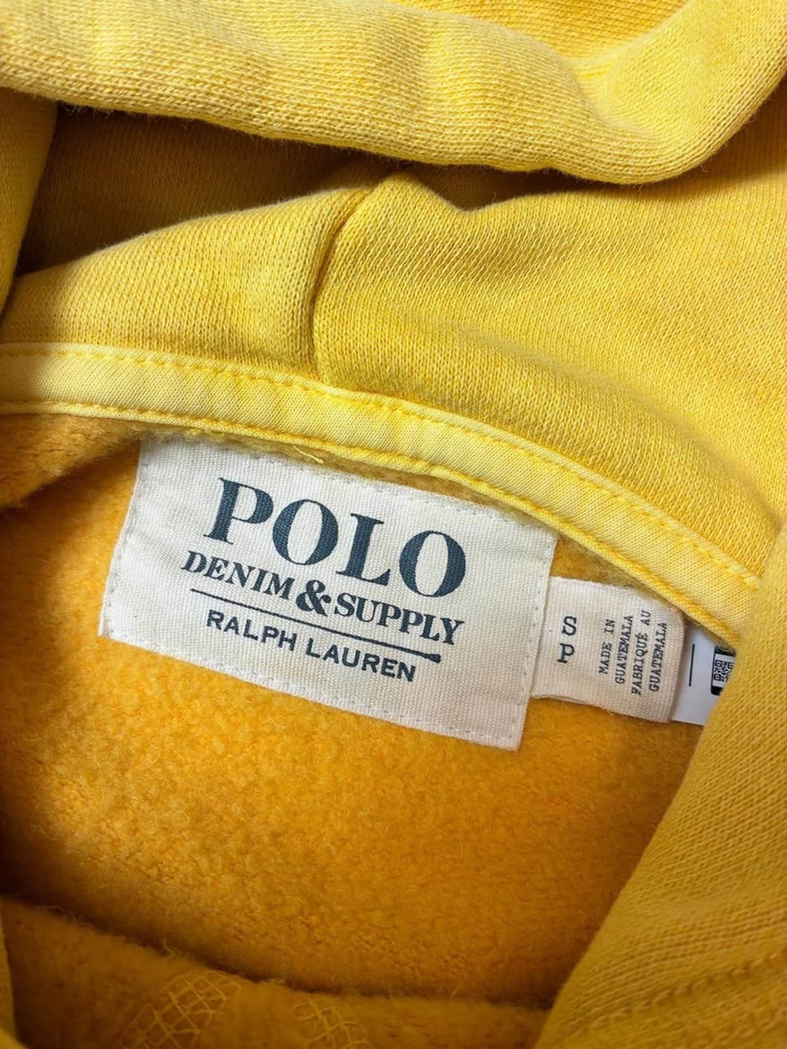 폴로 데님앤서플라이 헤비코튼 로고 후드티 PN8821 상품이미지7