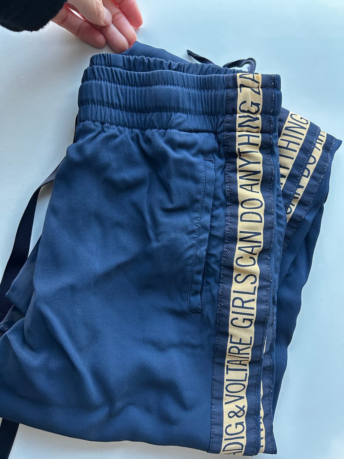 자딕앤볼테르 네이비 트랙 팬츠 포미팬츠 38 상품이미지7