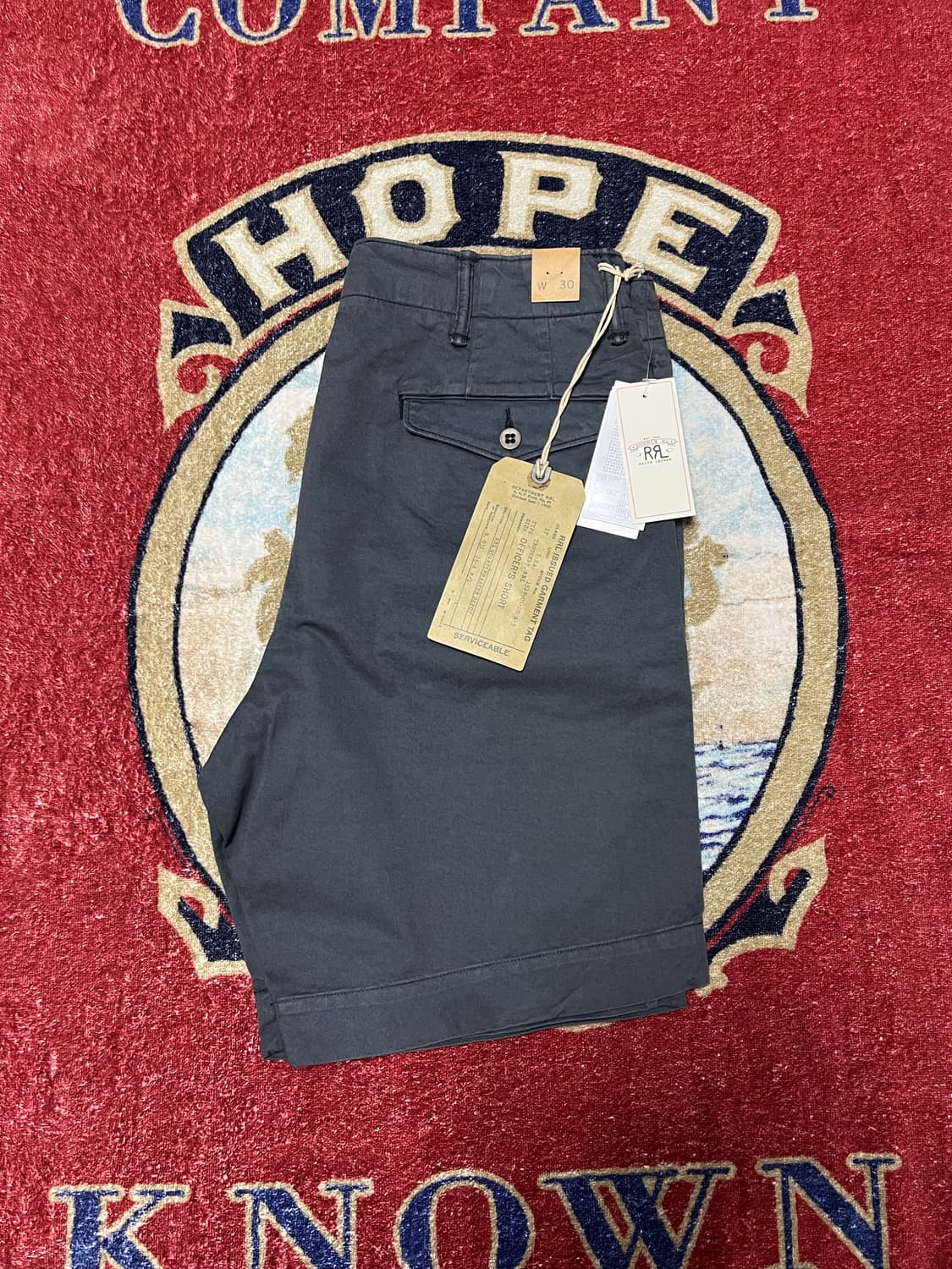 더블알엘 (RRL) 가먼트다이 치노 쇼트 상품이미지2