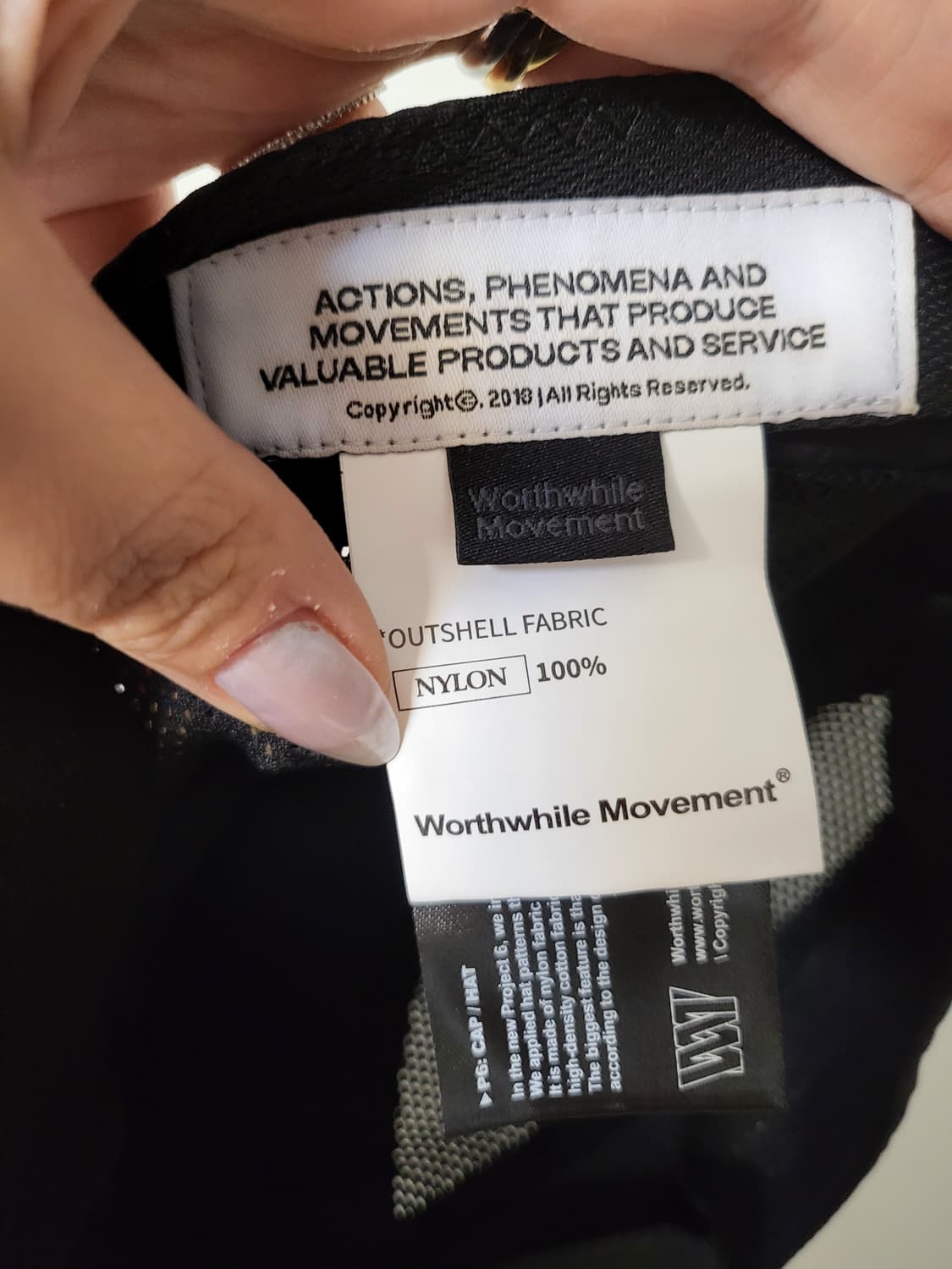 Worthwhile Movement 캡 상품이미지5