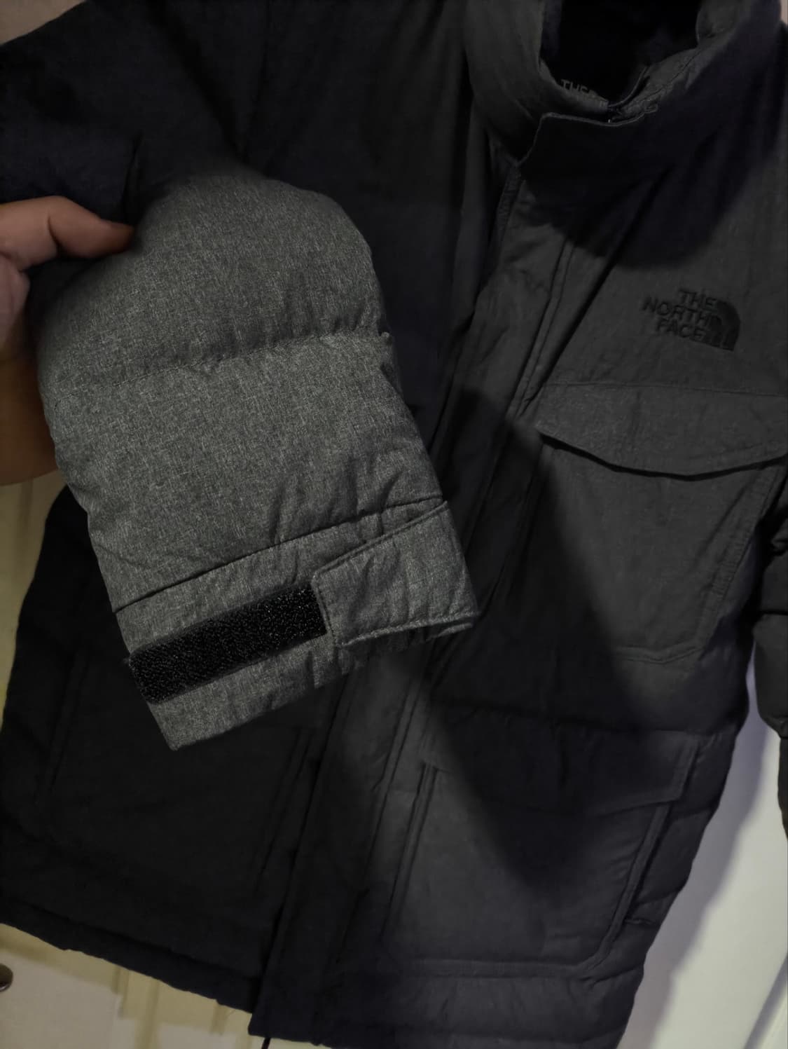 95 노스페이스 구스다운 멀티포켓 경량패딩 상품이미지3