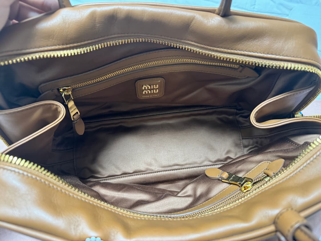 미우미우 5BB117 가죽 보 백 라지 상품이미지5