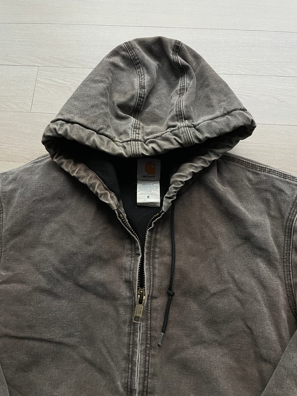 칼하트 J130 CHT 액티브 자켓 샌드스톤 상품이미지5