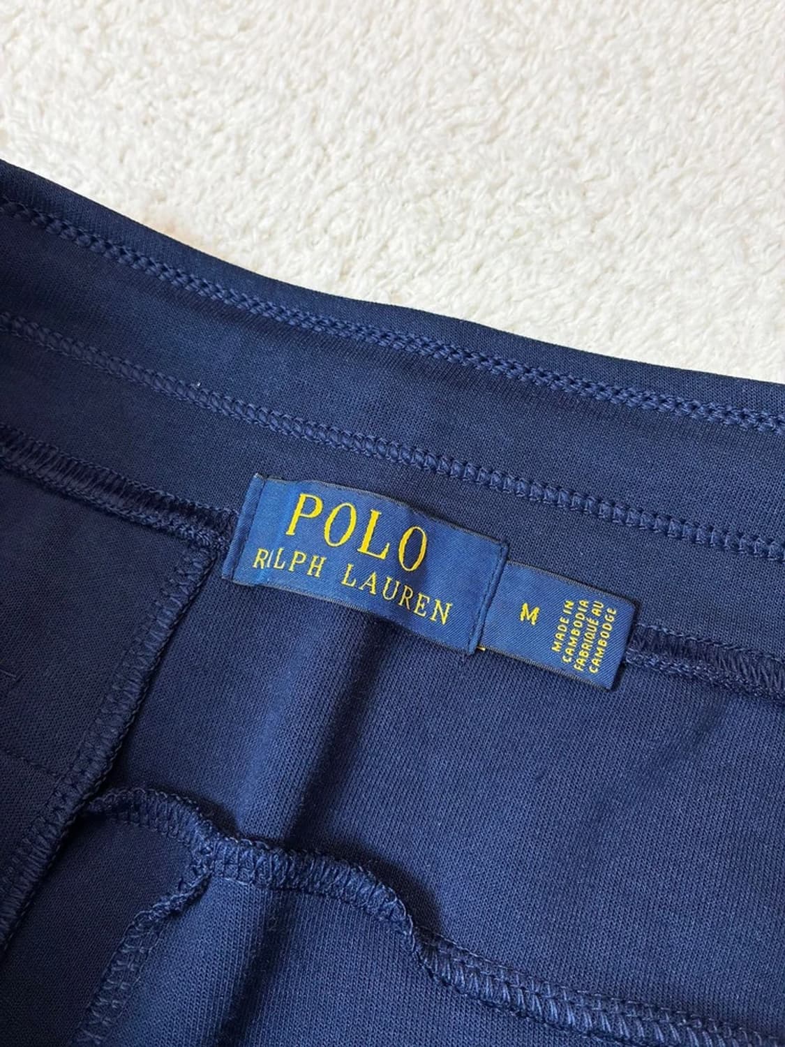 폴로 랄프 로렌 로고 크레스트 더블 니트 조거 팬츠 PN6792 상품이미지7