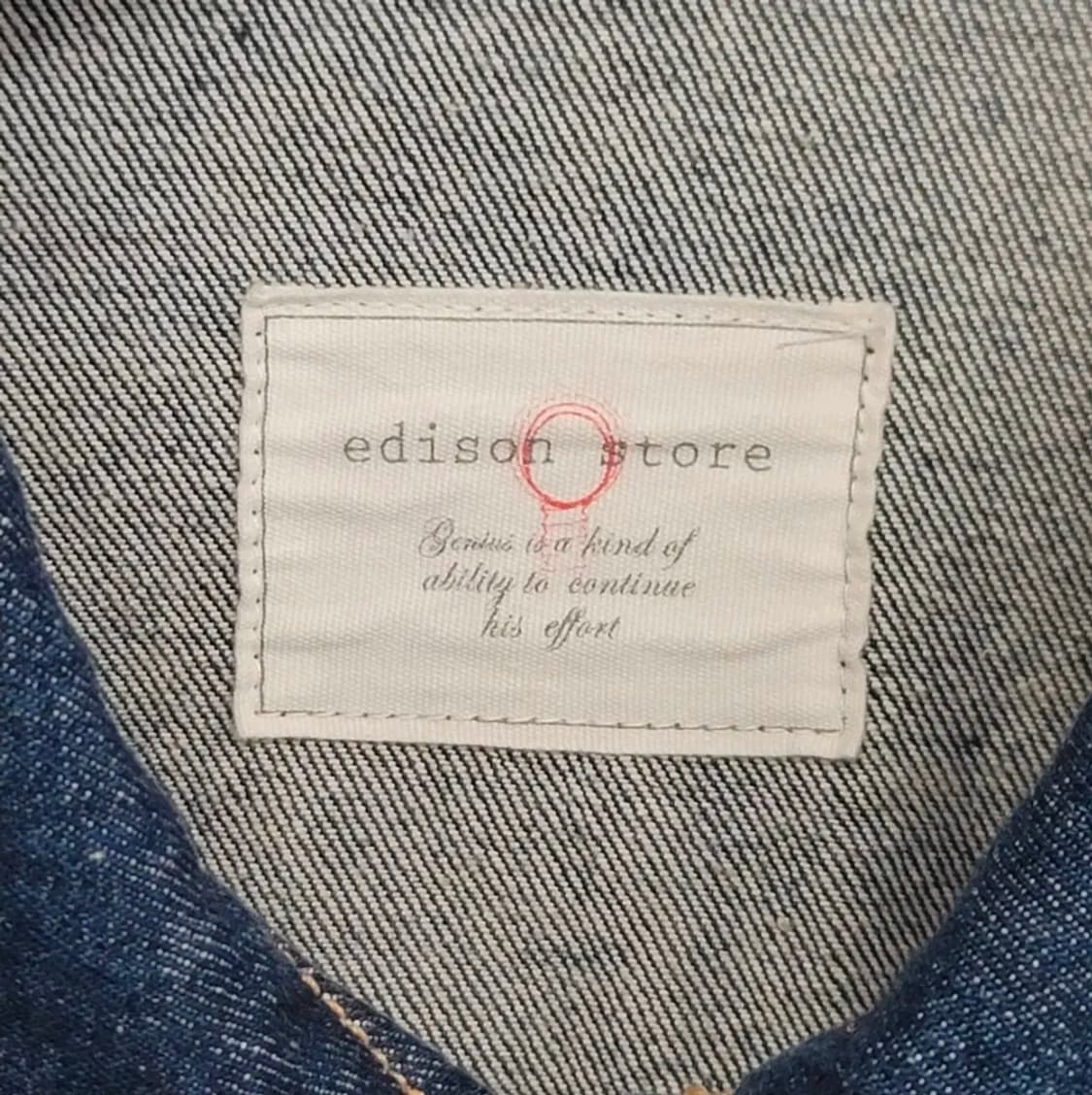 edison store 생지 청자켓  상품이미지2