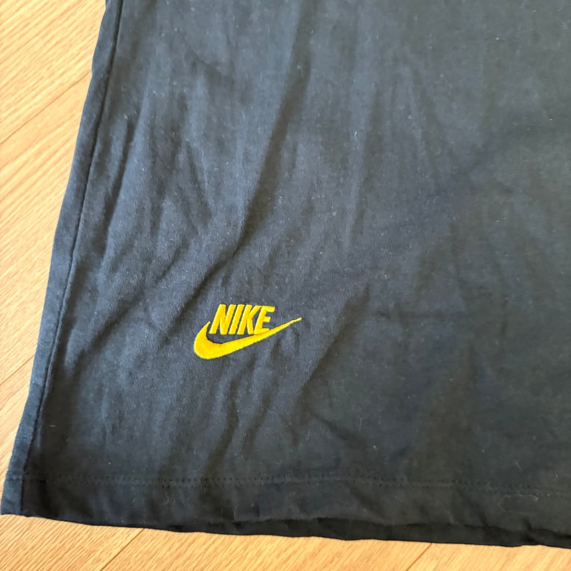 나이키 블랙 멀티 로고 반팔 티셔츠 상품이미지5